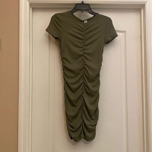 Green mini dress. Like new.